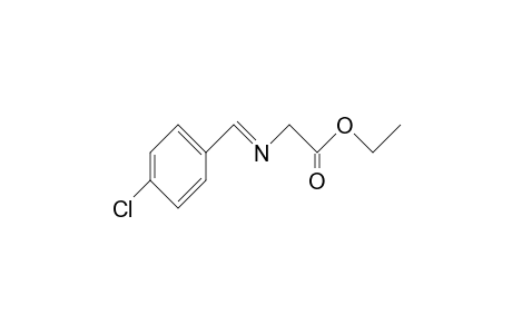 Glycine, N-[(4-chlorophenyl)methylene]-, ethyl ester