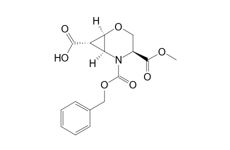 (1R,4S,6S,7S)-2-Oxa-3-methyl-5-azabicyclo[4.1.0]heptane-4,5,7-tricarboxylic acid - 5-Benzyl ester,4-Methyl ester