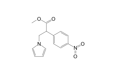 1H-Pyrrole-1-propanoic acid, .alpha.-(4-nitrophenyl)-, methyl ester, (.+-.)-