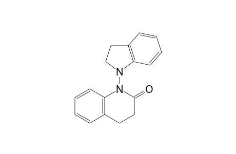 1-(2,3-dihydroindol-1-yl)-3,4-dihydroquinolin-2-one