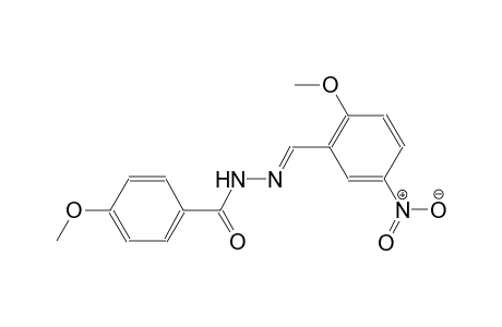 Benzhydrazide, 4-methoxy-N2-(2-methoxy-5-nitrobenzylideno)-