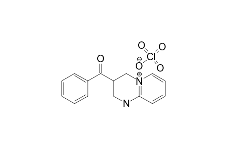 3-BENZOYL-1,2,3,4-TETRAHYDRO-2H-PYRIDO-[1,2-A]-PYRIMIDINE-HYDROPERCHLORATE