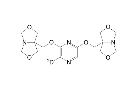 3-[2H]-2,6-Bis[(3,7-dioxa-r-1-azabicyclo[3.3.0]oct-c-5-yl)methoxy]pyrazine