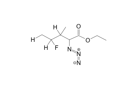 ETHYL 2-AZIDO-4-FLUORO-3-METHYLPENTANOATE