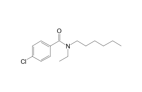 Benzamide, 4-chloro-N-ethyl-N-hexyl-