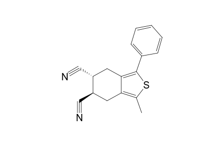 (5R,6R)-1-methyl-3-phenyl-4,5,6,7-tetrahydro-2-benzothiophene-5,6-dicarbonitrile