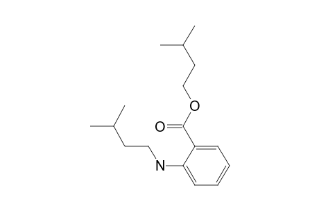 Benzoic acid, 2-(3-methylbutyl)amino-, 3-methylbutyl ester