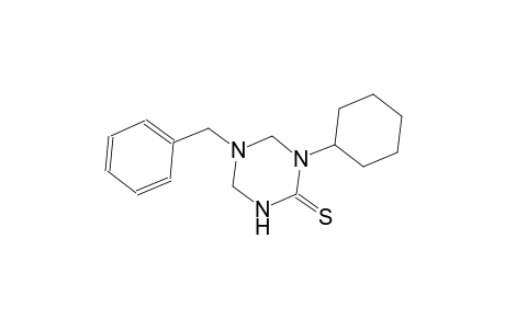 5-benzyl-1-cyclohexyltetrahydro-1,3,5-triazine-2(1H)-thione
