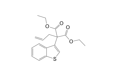Diethyl .alpha.-Allyl-3-benzo[b]thiophenemalonate