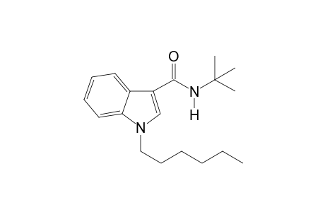 N-tert-Butyl-1-hexyl-1H-indole-3-carboxamide