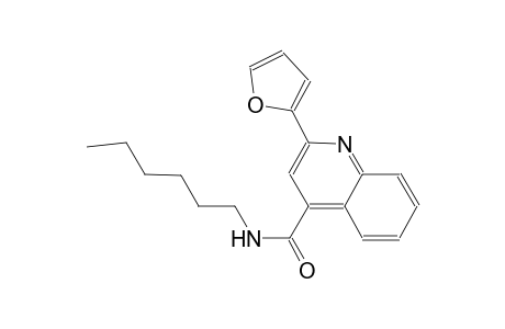 2-(2-furyl)-N-hexyl-4-quinolinecarboxamide