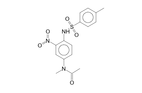 N-Methyl-N-(4-([(4-methylphenyl)sulfonyl]amino)-3-nitrophenyl)acetamide