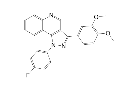 1H-pyrazolo[4,3-c]quinoline, 3-(3,4-dimethoxyphenyl)-1-(4-fluorophenyl)-