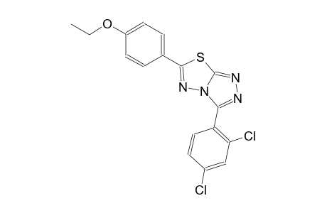 3-(2,4-dichlorophenyl)-6-(4-ethoxyphenyl)[1,2,4]triazolo[3,4-b][1,3,4]thiadiazole