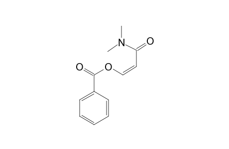 Z-3-benzoyloxy-acrylic acid dimethylamide
