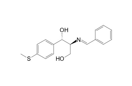 (1S,2S)-2-Benzylideneamino-1-(4-methylthiophenyl)-1,3-propanediol