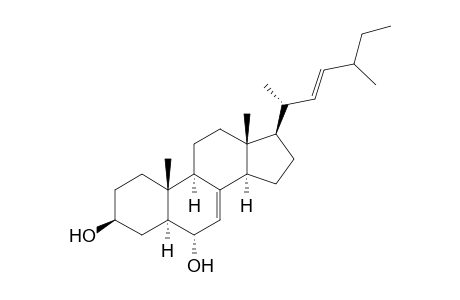 (22E)-27-nor-24-Methyl-5.alpha.-cholesta-7,22-diene-3.beta.,6.alpha.-diol