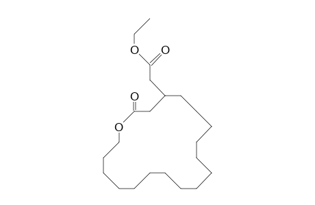 3-(Ethoxycarbonyl-methyl)-18-octadecanoic acid, lactone
