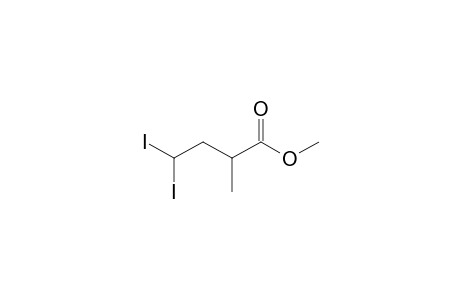 Methyl 4,4-diiodo-2-methylbutanoate