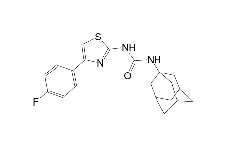 N-(1-adamantyl)-N'-[4-(4-fluorophenyl)-1,3-thiazol-2-yl]urea