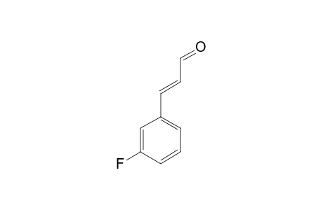 META-FLUORO-(E)-3-PHENYLPROPENAL