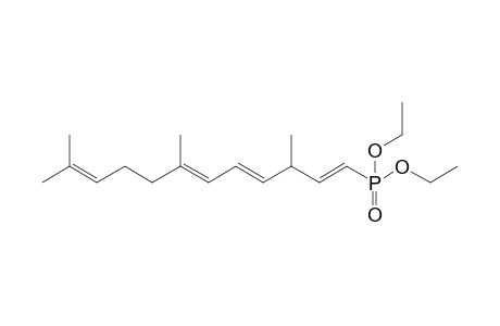 Diethyl 3,7,11-trimethyl-dodaca-1,4,6,10-tetraen-1-phosphonate