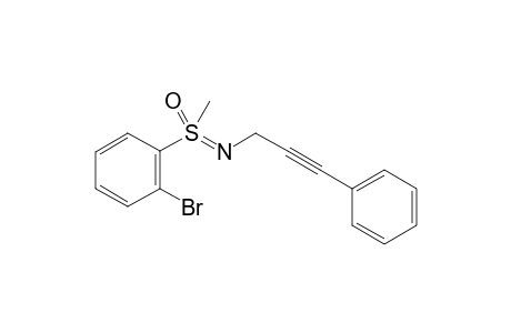 N-(3-Phenylprop-2-yn-1-yl)-S-(2-bromophenyl)-S-methyl sulfoximine