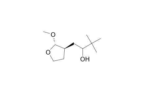 3-Furanethanol, .alpha.-(1,1-dimethylethyl)tetrahydro-2-methoxy-, [2.alpha.,3.beta.(S*)]-