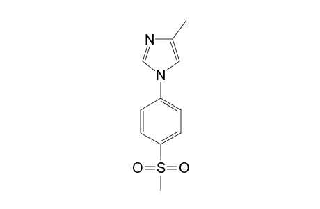 4-METHYL-1-[(4-METHYLSULFONYL)-PHENYL]-1H-IMIDAZOLE
