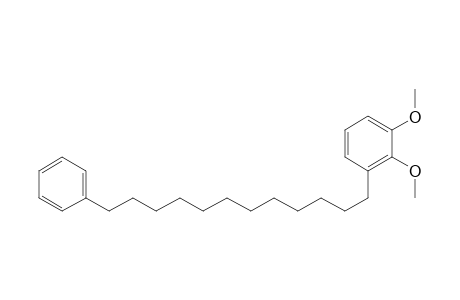 3-(12-Phenyldodecyl )veratrole