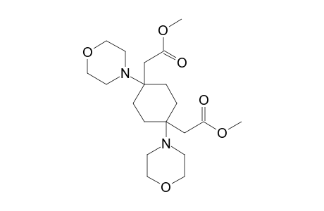 Dimethyl 2,2'-(1,4-Dimorpholinocyclohexane-1,4-diyl)diacetate