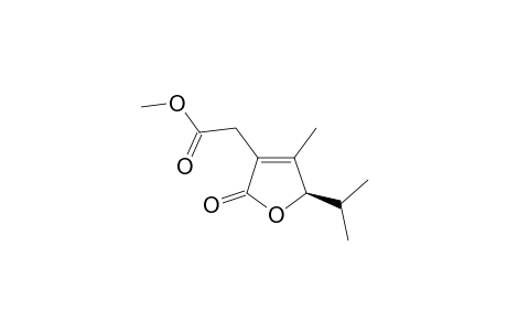 5-Isopropyl-3-(methoxycarbonylmethyl)-4-methyl-2(5H)-furanone