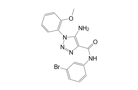 1H-1,2,3-triazole-4-carboxamide, 5-amino-N-(3-bromophenyl)-1-(2-methoxyphenyl)-