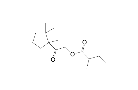 2-(1,2,2-trimethylcyclopentyl)-2-oxoethyl 2-methylbutyrate