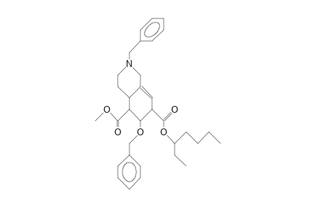 (4AR, 5S,6S,7S)-2-benzyl-6-benzyloxy-7-(2-ethyl-hexanoyloxy)-1,2,3,4,4a,5,6,7-octahydro-5-methoxycarbonyl-1(2H)-isoquinol