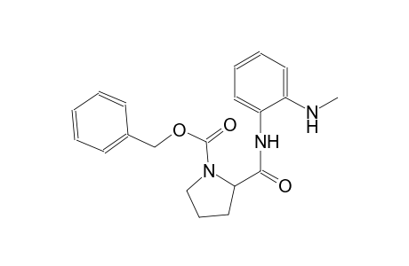 1-pyrrolidinecarboxylic acid, 2-[[[2-(methylamino)phenyl]amino]carbonyl]-, phenylmethyl ester