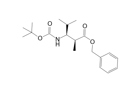 Benzyl (2S,3S)-3-{[(tert-Butoxy)carbonyl]amino}-2,4-dimethylpantanoate