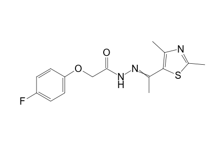 2,4-Dimethyl-5-thiazolone-N-(4-fluorophenoxyacetyl) hydrazone