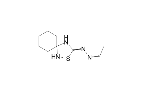 5-Ethylidenhydrazono-3,3-pentamethylen-1,2,4-thiadiazolidine