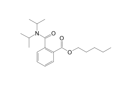 Phthalic acid, monoamide, N,N-diisopropyl, pentyl ester