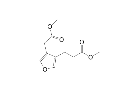 3-[4-(2-keto-2-methoxy-ethyl)-3-furyl]propionic acid methyl ester