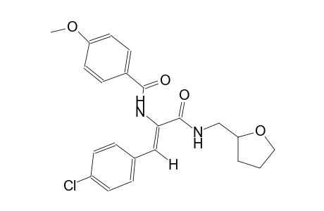 benzamide, N-[(Z)-2-(4-chlorophenyl)-1-[[[(tetrahydro-2-furanyl)methyl]amino]carbonyl]ethenyl]-4-methoxy-