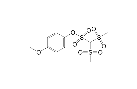 bis(methylsulfonyl)methanesulfonic acid, p-methoxyphenyl ester