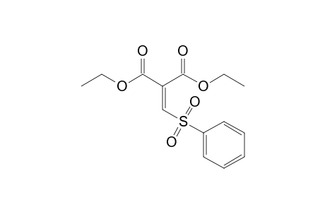 Diethyl (phenylsulfonylmethylene)malonate