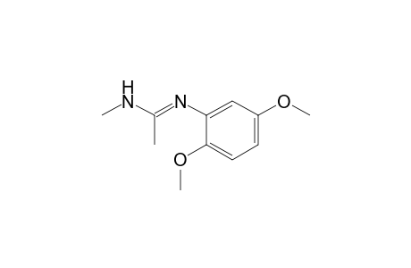 Ethanimidamide, N'-(2,5-dimethoxyphenyl)-N-methyl-