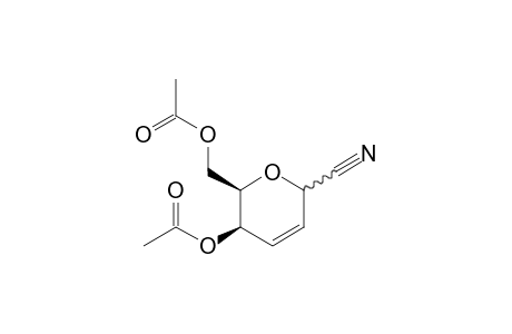 4,6-Di-O-acetyl-2,3-dideoxy-.alpha.D-erythro-hex-2-enopyranosyl Cyanide