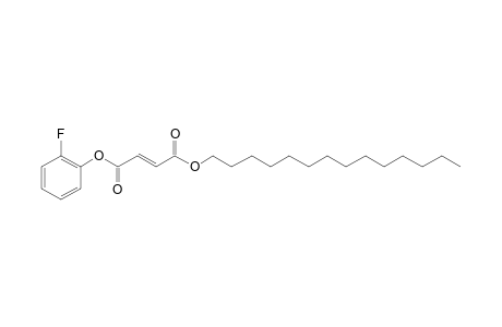 Fumaric acid, 2-fluorophenyl tetradecyl ester