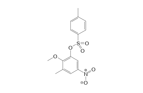 (2-methoxy-3-methyl-5-nitro-phenyl) 4-methylbenzenesulfonate