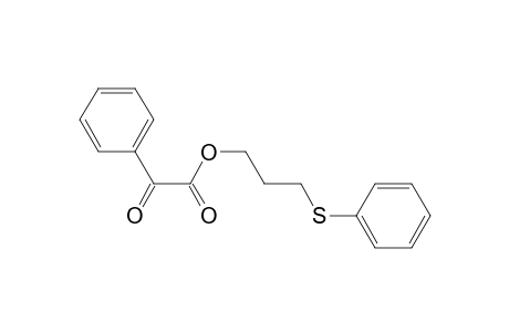 3'-(Phenylthio)propyl phenylglyoxylate