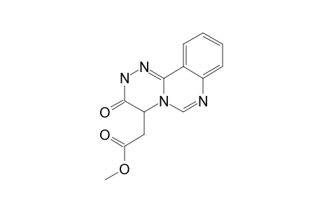 METHYL-2-(3,4-DIHYDRO-3-OXO-2H-[1,2,4]-TRIAZINO-[4,3-C]-QUINAZOLIN-4-YL)-ACETATE